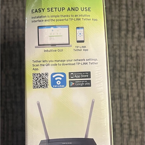 NWT Sealed in Box—TP-Link Wireless Dual Band Router AC 1200. Make me an offer. - Picture 7 of 9